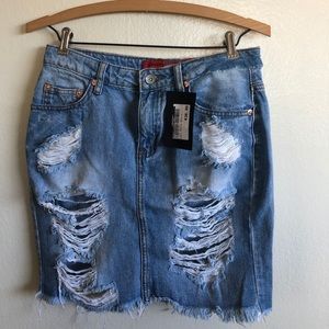 SIGNATURE8 Denim Skirt💜🙌🏼